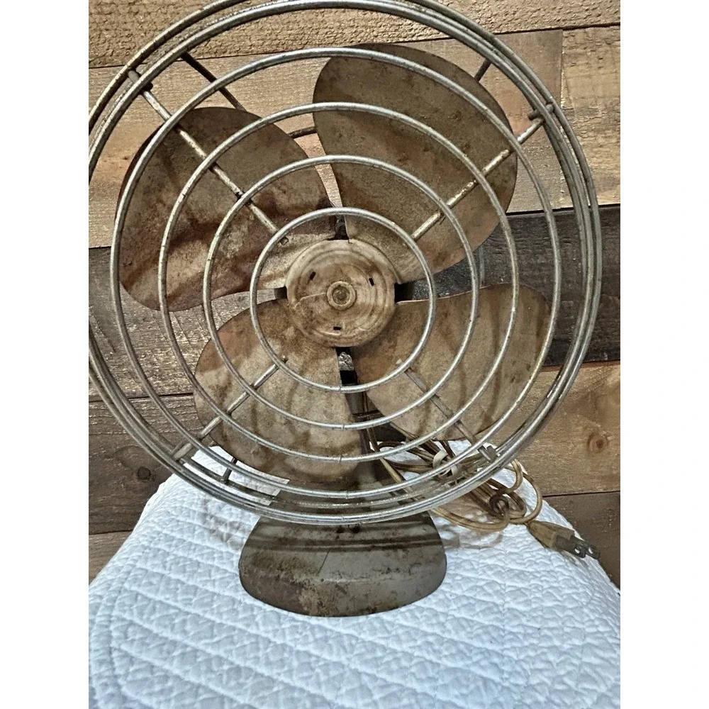 Antique Desk Fan‎ Vintage Works